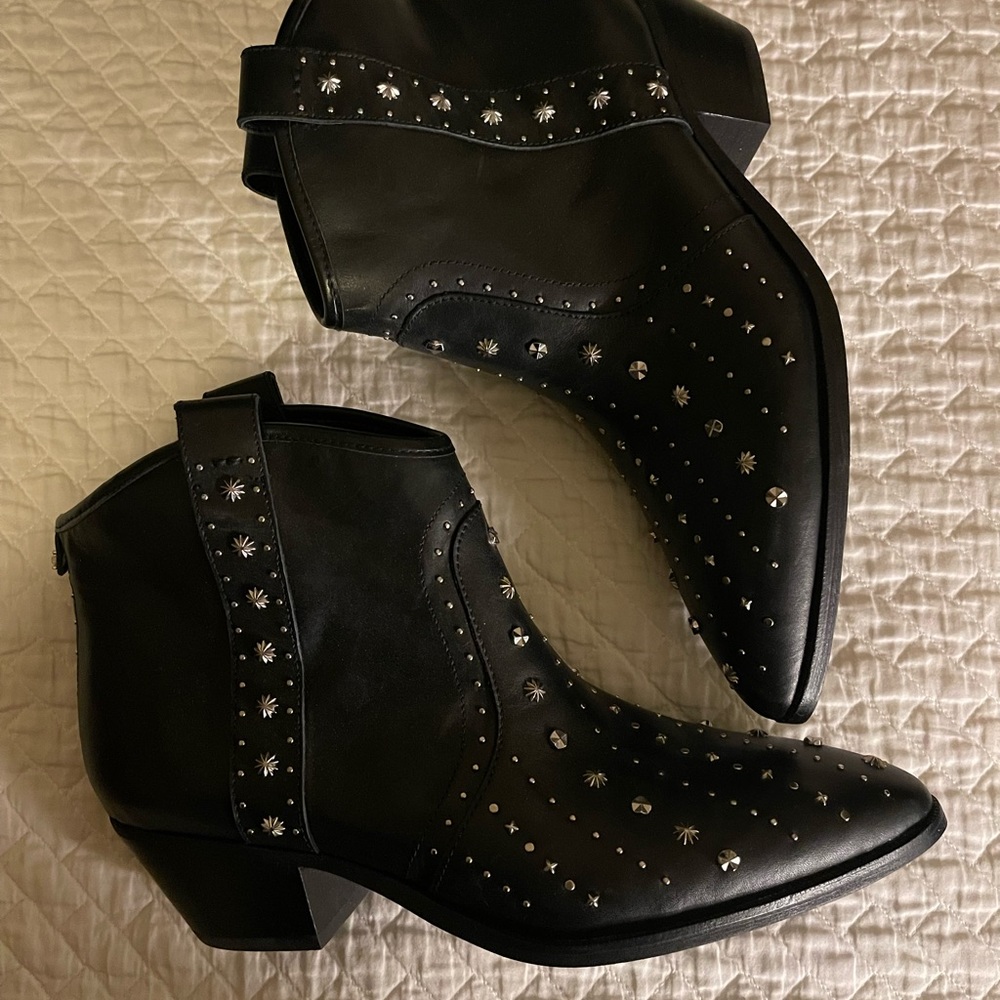 Sam Edelman studded booties. New without box.